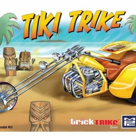 MPC Tiki Trike Model Kit  Trick Trike Series 1/25 Scale Model Kit - Picture 1 of 1